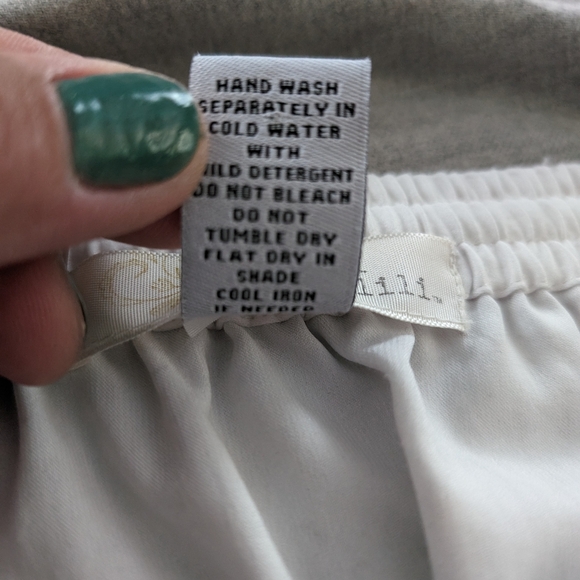 Strapless lightweight white snap up dress - Picture 5 of 7